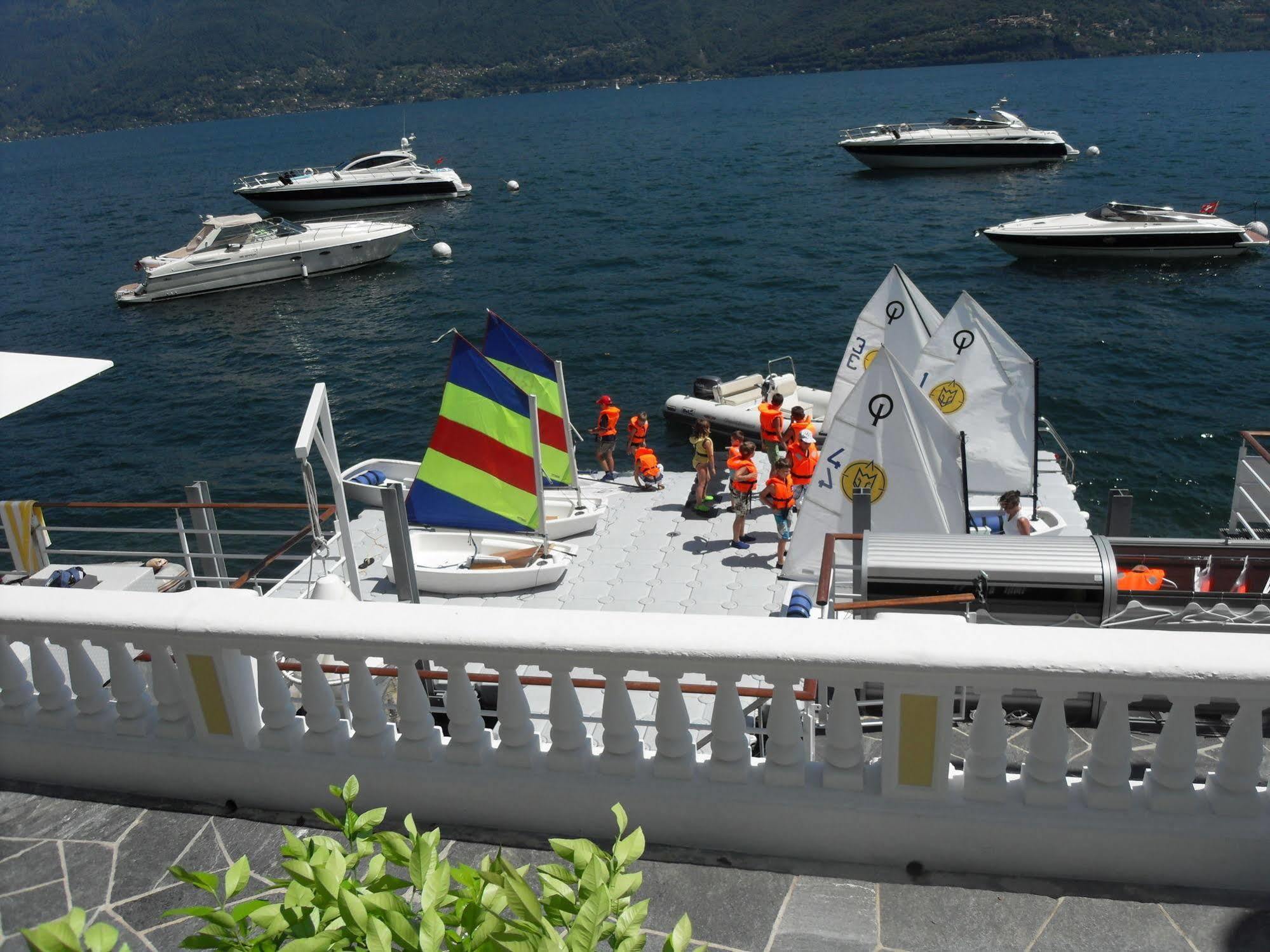 Holiday Hotel YACHTSPORT RESORT Brissago Exterior foto