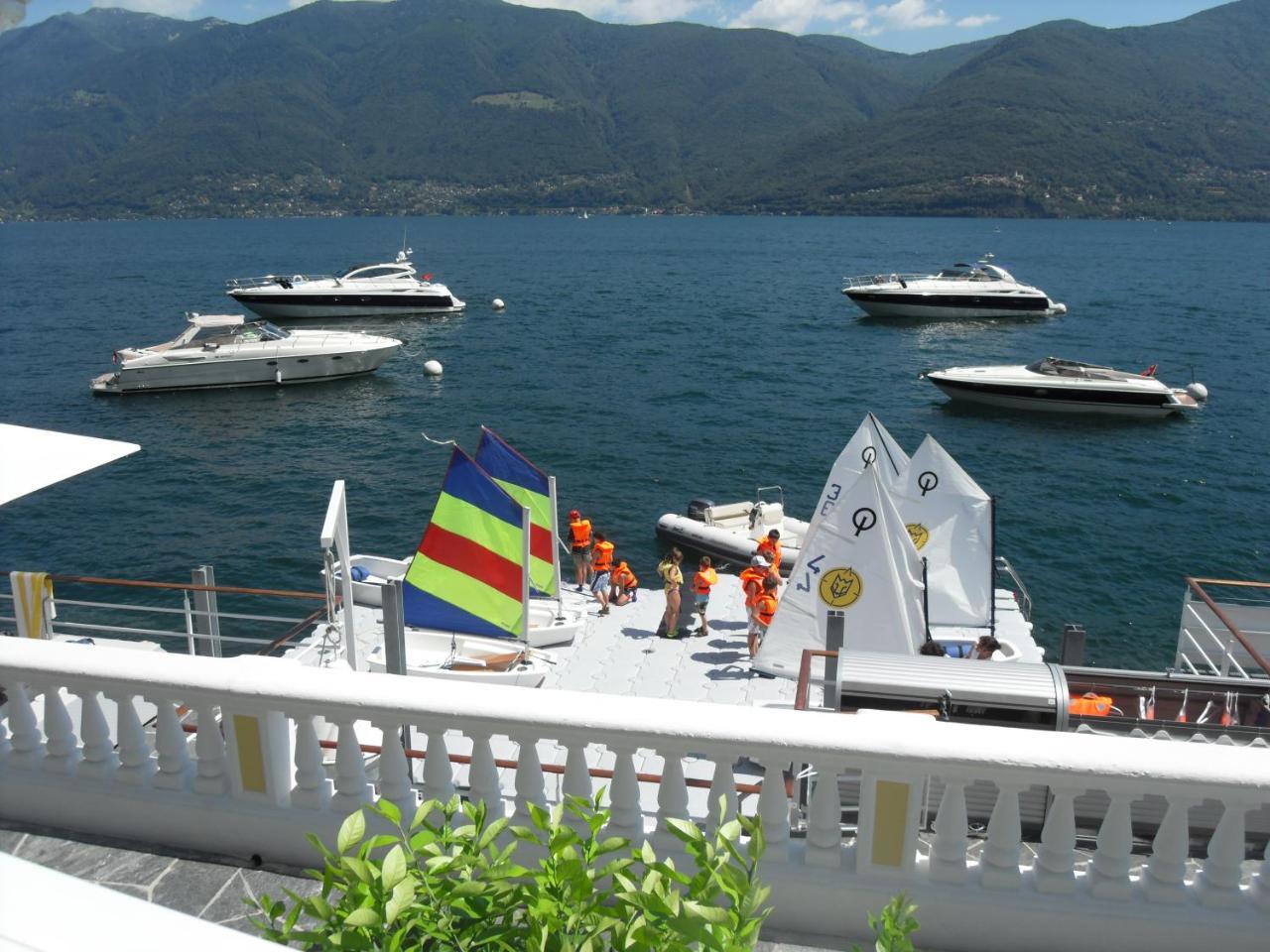 Holiday Hotel YACHTSPORT RESORT Brissago Exterior foto